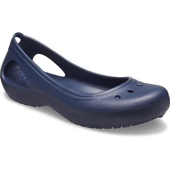 Crocs Kadee Tmavomodre - Damske Flats